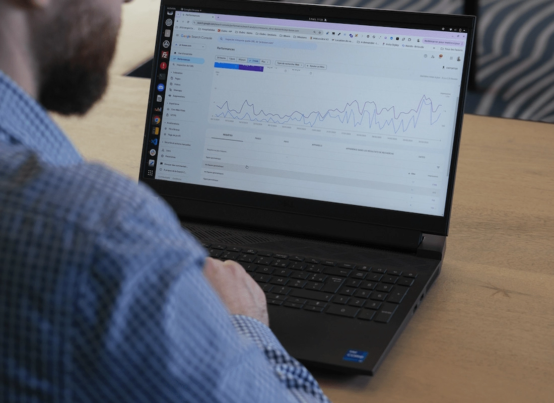 Analyse de trafic sur un site en Next.js