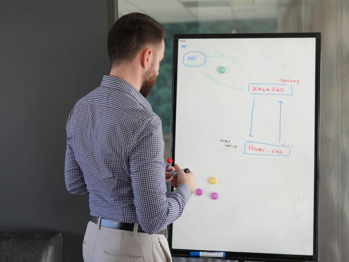 Architecture web en cours d'élaboration